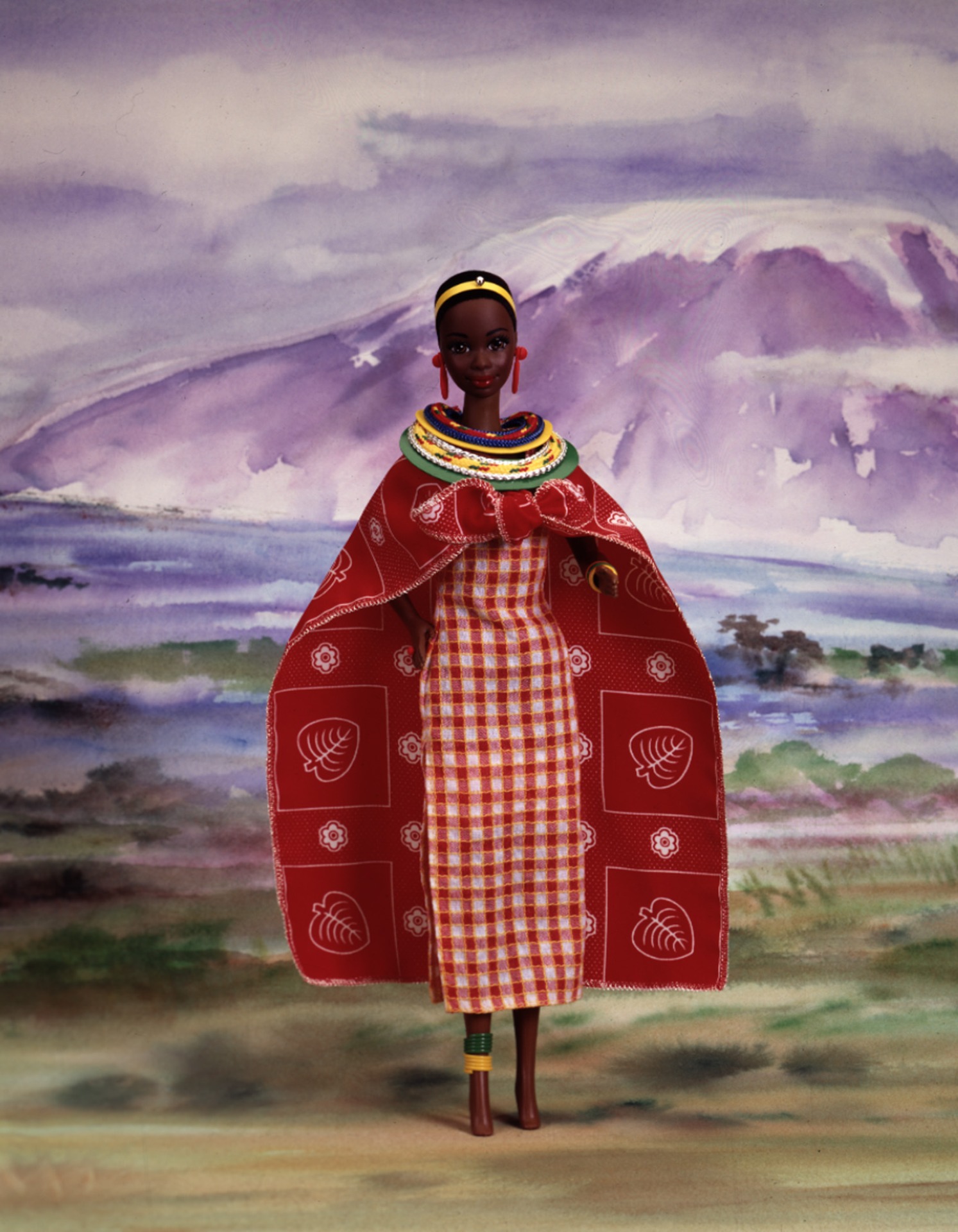 1994 Kenyan Barbie. Image: Mattel.