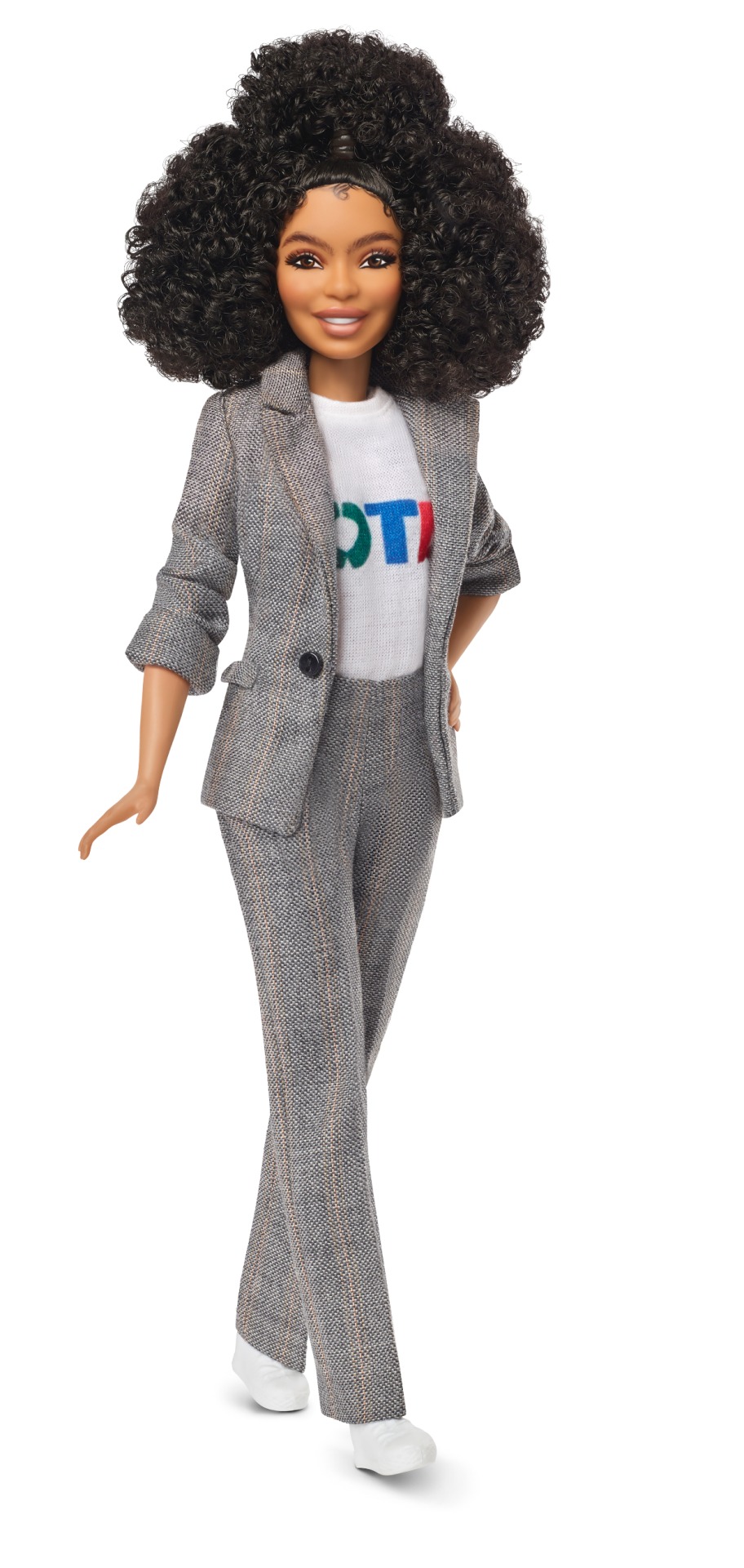 Yara Shahidi Barbie. Image: Mattel.