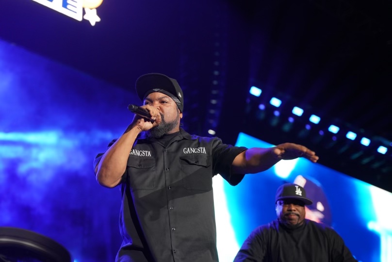 Ice Cube at Hip Hop 50 Live. Image: Danny Vasquez (Mass Appeal).
