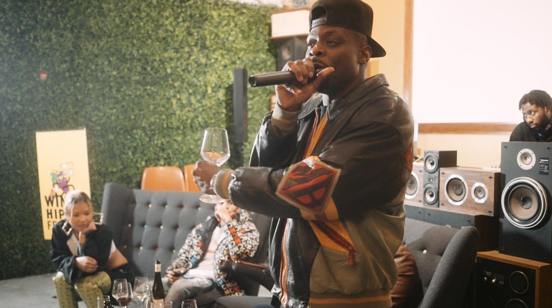wine and hip hop