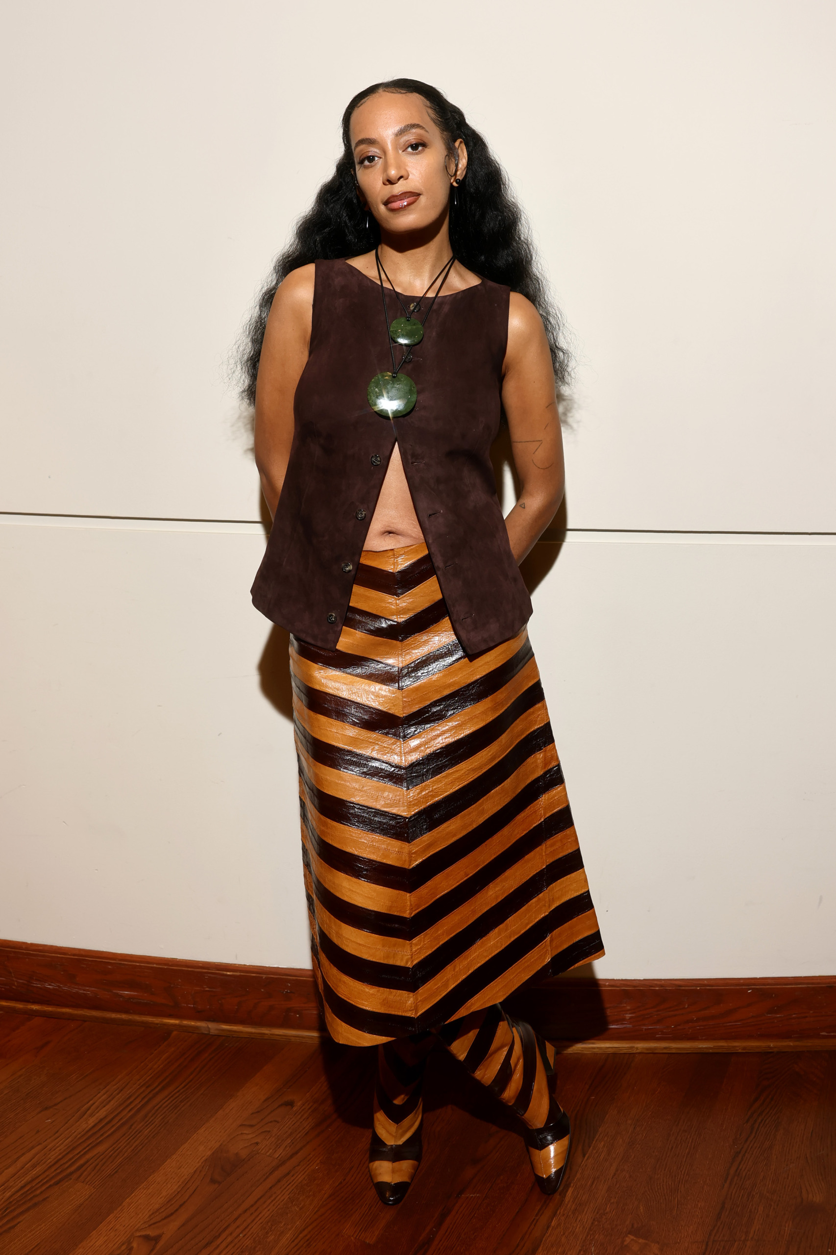 Solange Knowles attends as USC Thornton School of Music appoints Solange Knowles “Scholar-In-Residence” in collaboration with Saint Heron at USC Thornton School of Music on October 13, 2025 in Los Angeles, California.