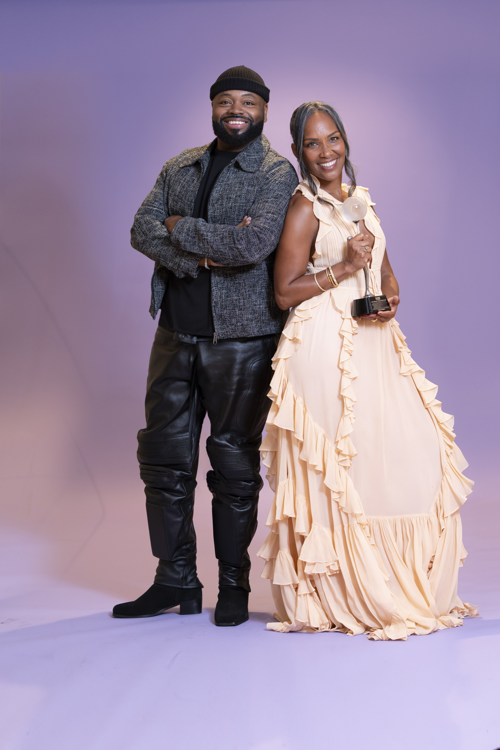 Steve Jones and Mara Brock Akil.