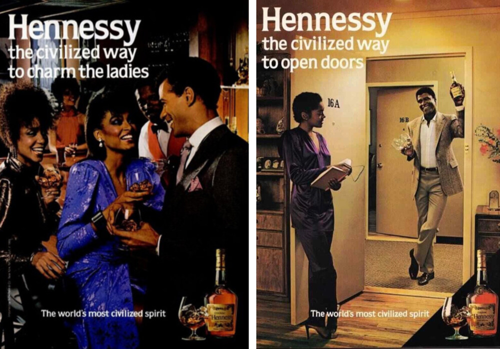 Hennesy's 1980s "A Civilized Way" campaign.