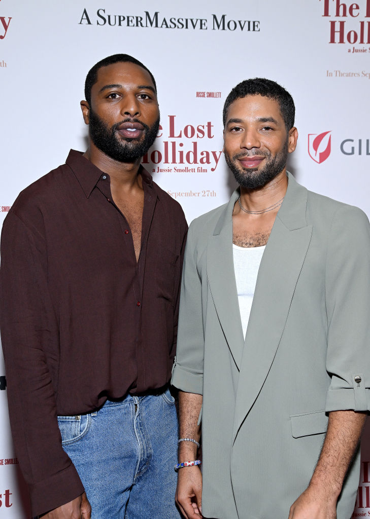 Jabari Redd and Jussie Smollett. Image: Michael Tullberg/Getty Images.