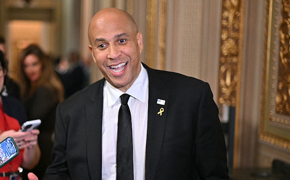 Cory Booker. Image: Roberto Schmidt.