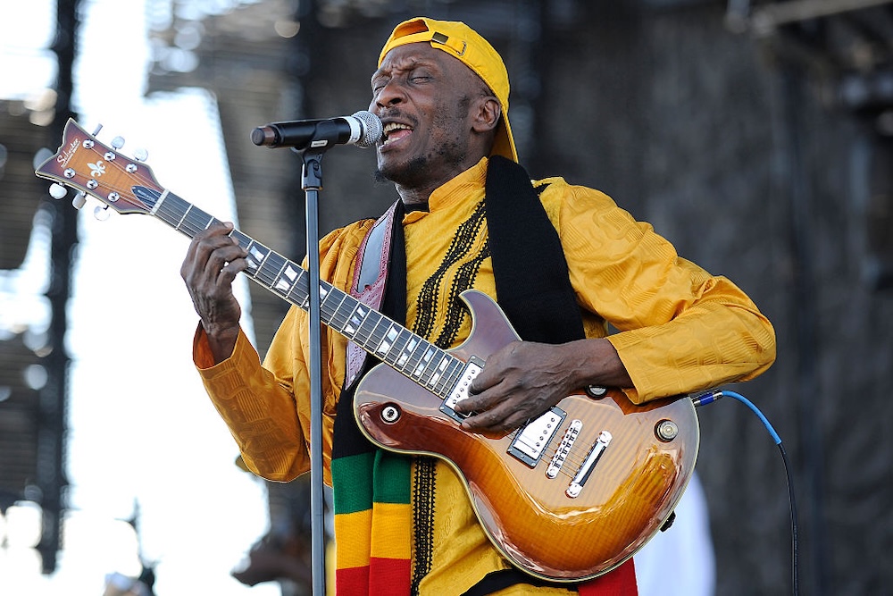 Jimmy Cliff performs during the Mile High Music Festival at Dick's Sporting Good's Park in Commerce City, Colorado, in 2010.