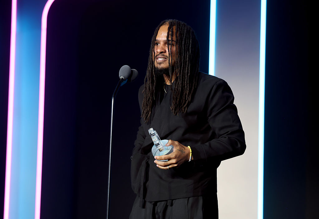 Keith Lee accepts the Creator of the Year Award at TikTok Awards US 2025. Image: Phillip Faraone/Getty Images for TikTok.