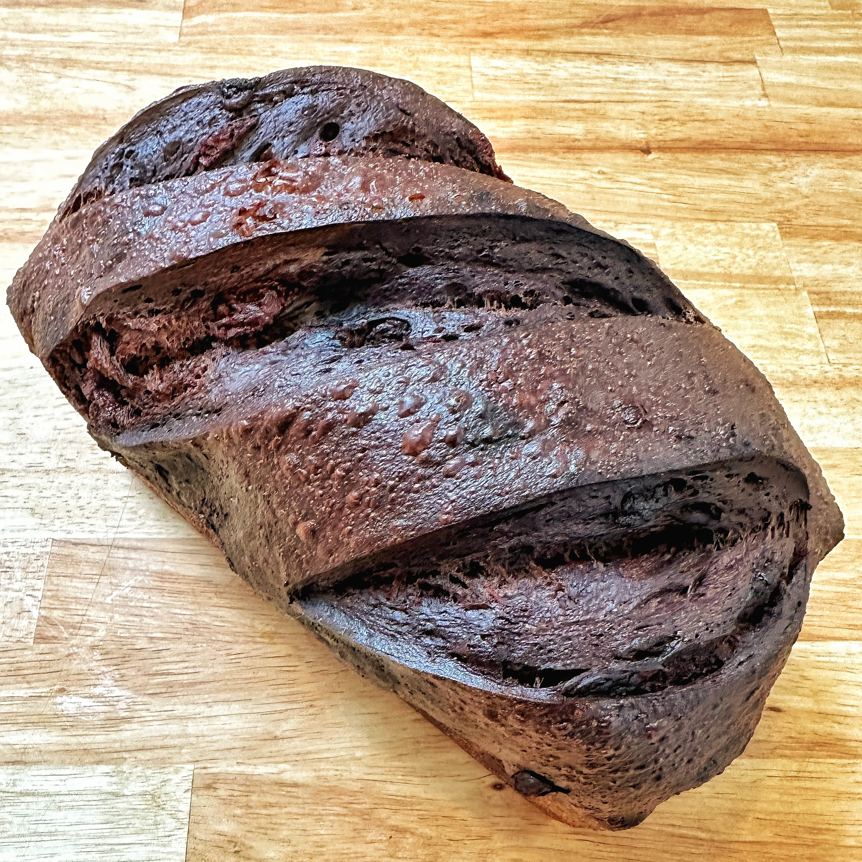 Triple Chocolate/Cherry Bread