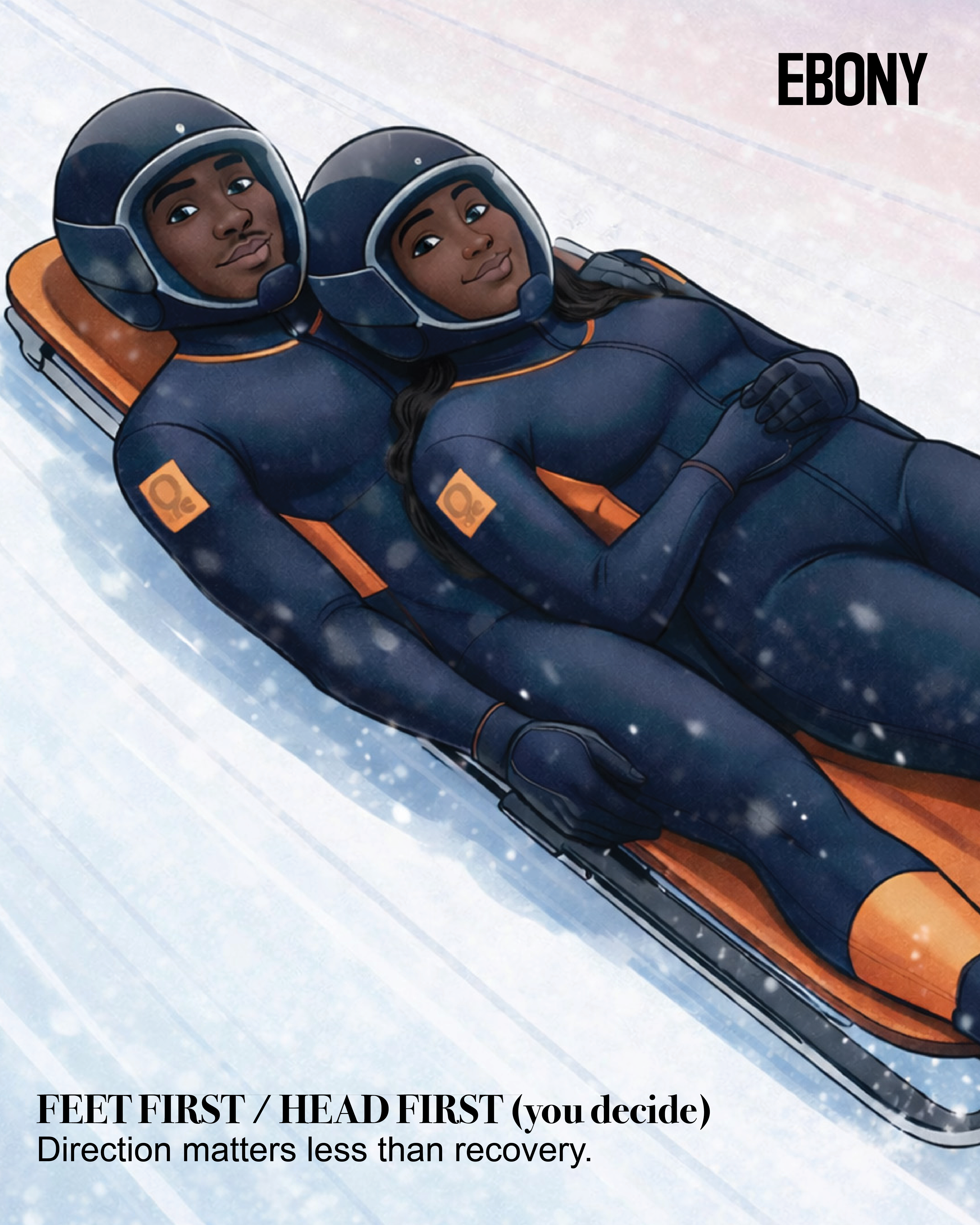 Two riders one skeleton.