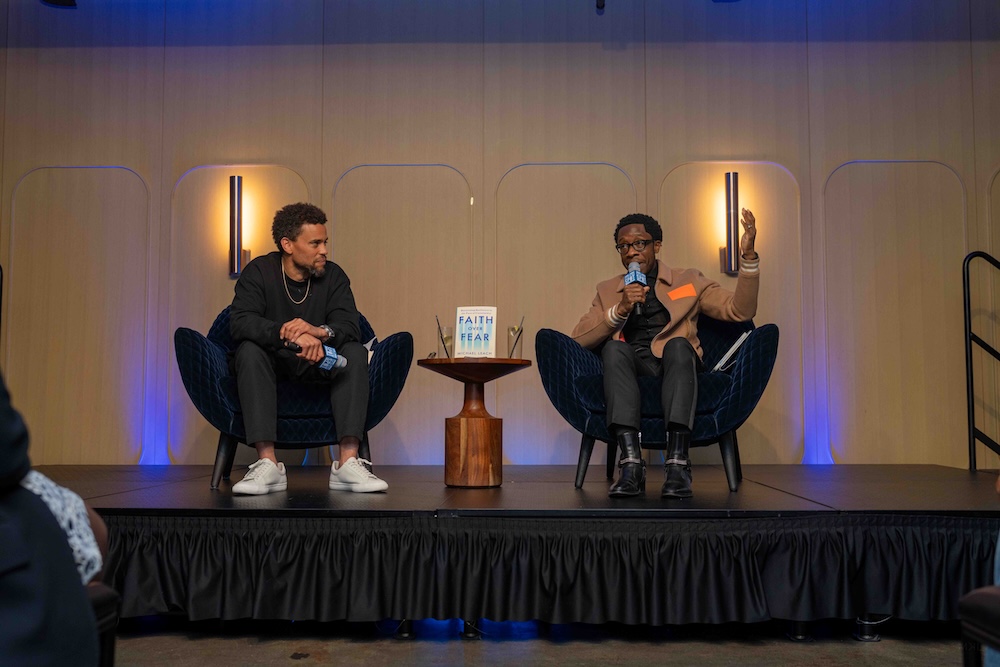 Michael Ealy and Michael Leach. Image: Makala Lee