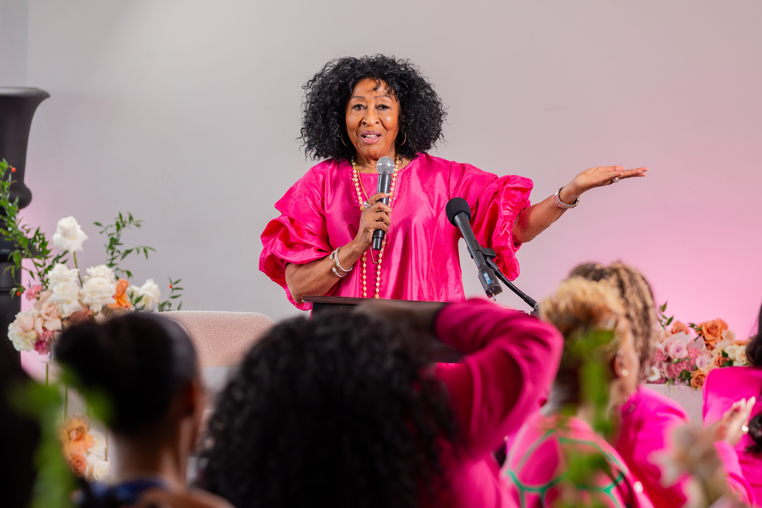 Author and founder of Sisters Network Inc., Karen Eubanks Jackson.
