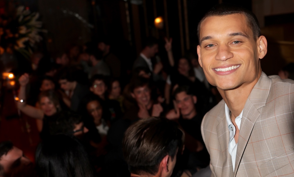 Tyriq Withers at Vanities: A Night for Young Hollywood at Bar Marmont in Los Angeles. Image: Matt Winkelmeyer