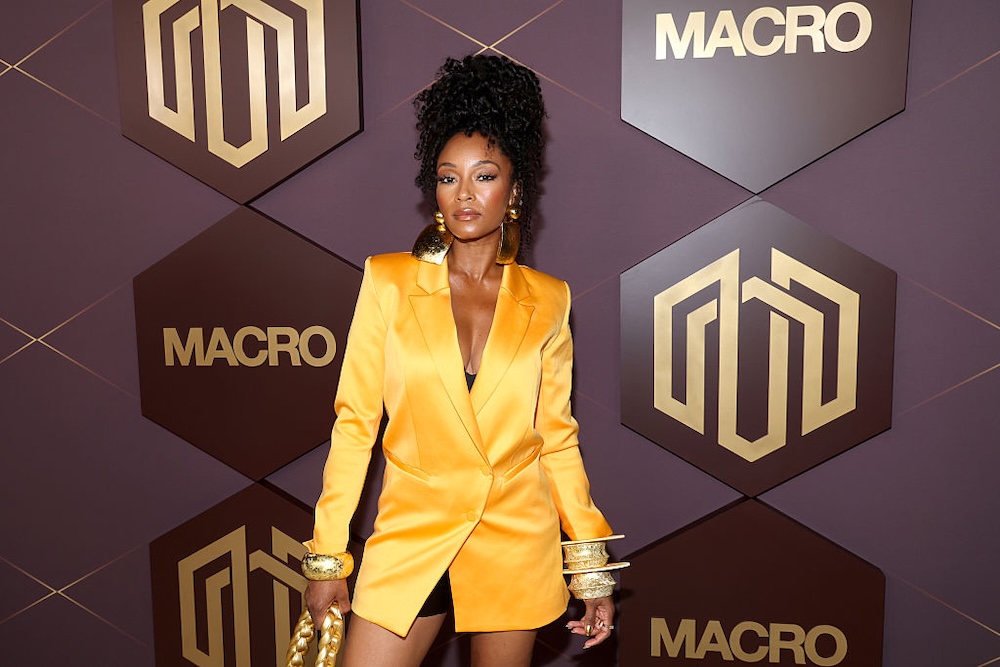 Yaya DaCosta. Image: Phillip Faraone/Getty Images for MACRO
