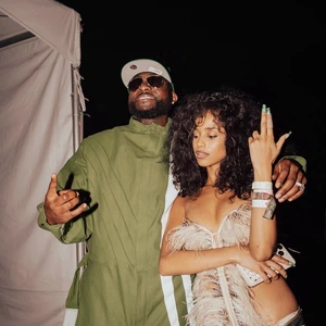 Davido and Tyla. Image: Shakes