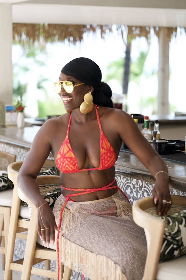 Bozoma Saint John's Boz's Bach & Bougie Bachelorette party - bar