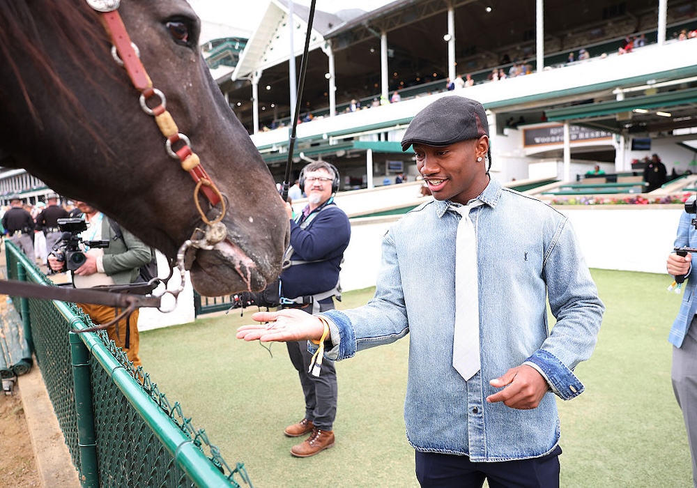Zay Flowers. Image: Jeff Moreland/Icon Sportswire via Getty Images