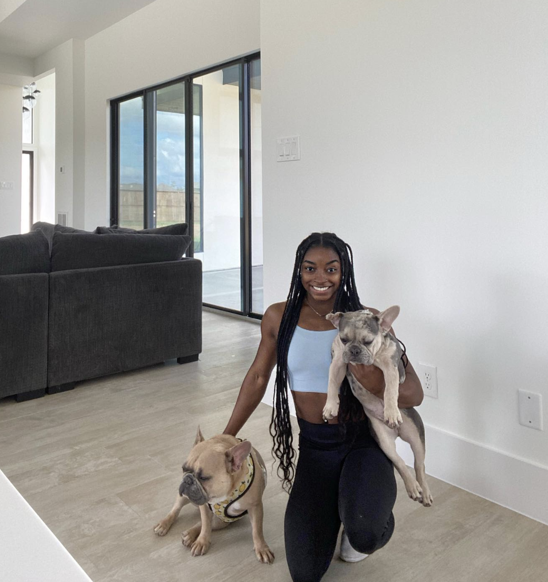 Simone Biles Lilo and Rambo