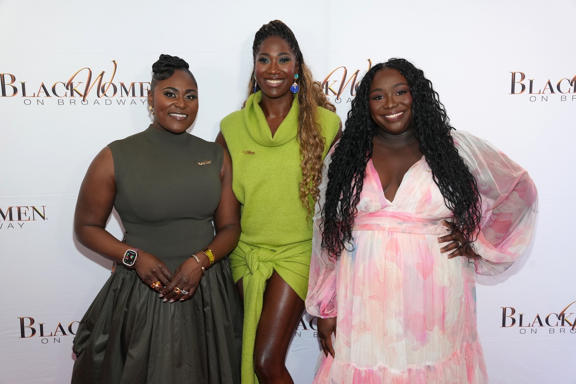 Black Women on Broadway founders Danielle Brooks, Amber Iman and Jocelyn Bioh. Taraji P. Henson at The Fifth Annual Black Women On Broadway Awards. Image: Bennett Raglin/Getty Images for Black Women on Broadway