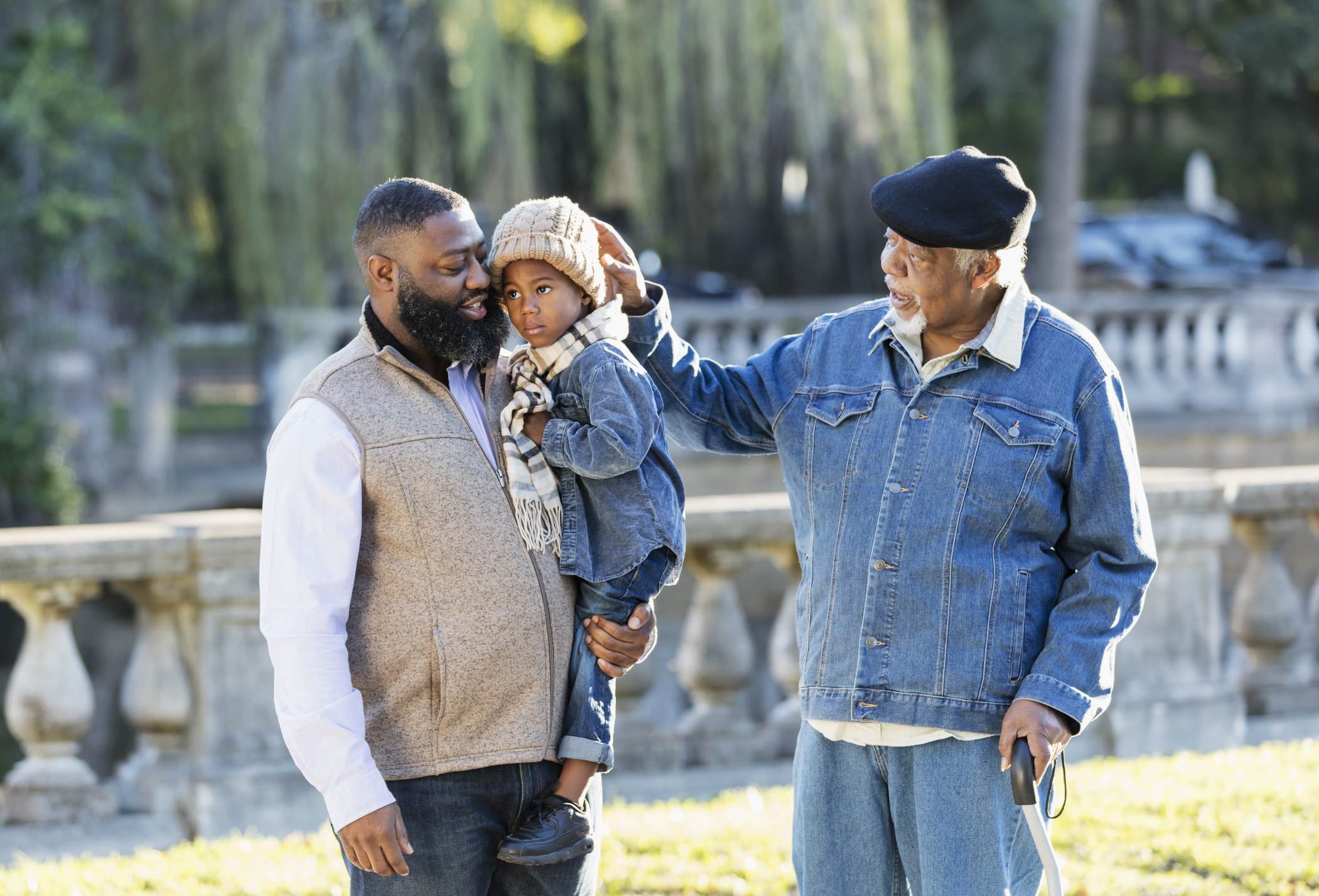 black fathers passing down style