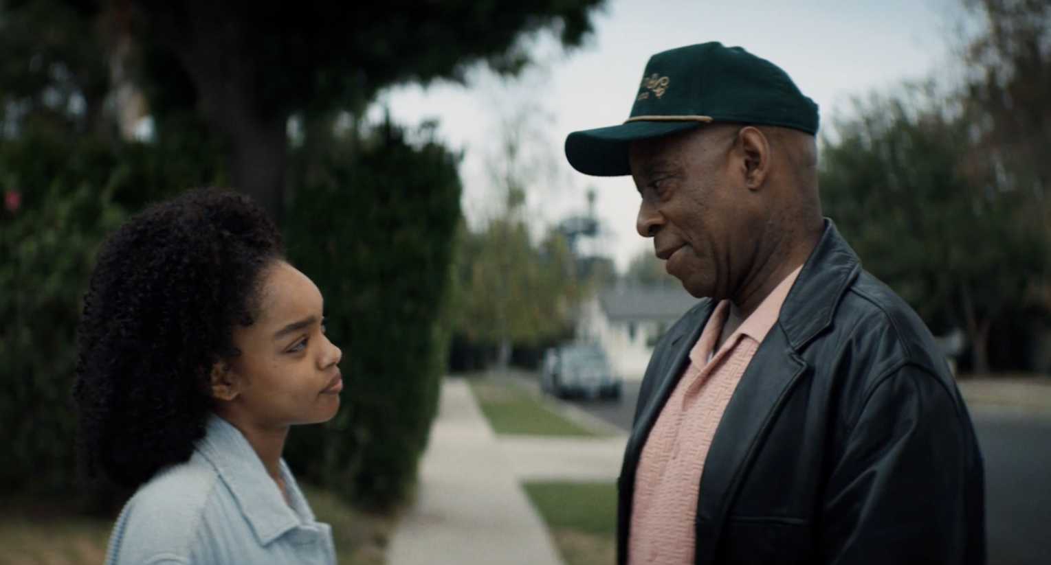 Marsai Martin and Courtney B. Vance in 'Girl Dad.' Image: Foxxhole Productions
