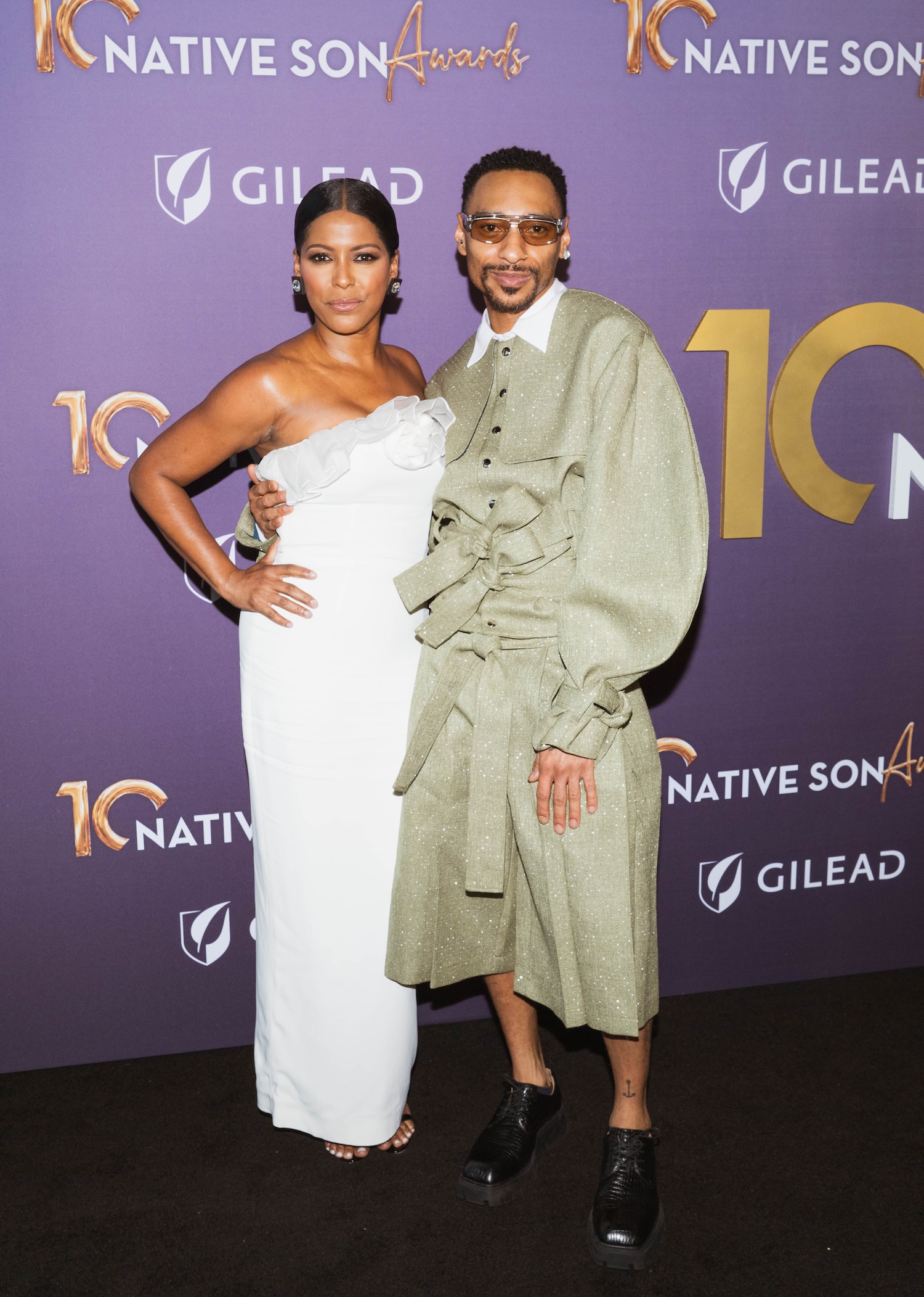 Tamron Hall and Durand Bernarr at the 2026 Native Son Awards at Chelsea Piers in New York City.  Image: John Nacion/Getty Images