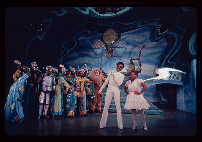 Carl Hall and Stephanie Mills in the original Broadway production of The Wiz | Credit: The New York Public Library