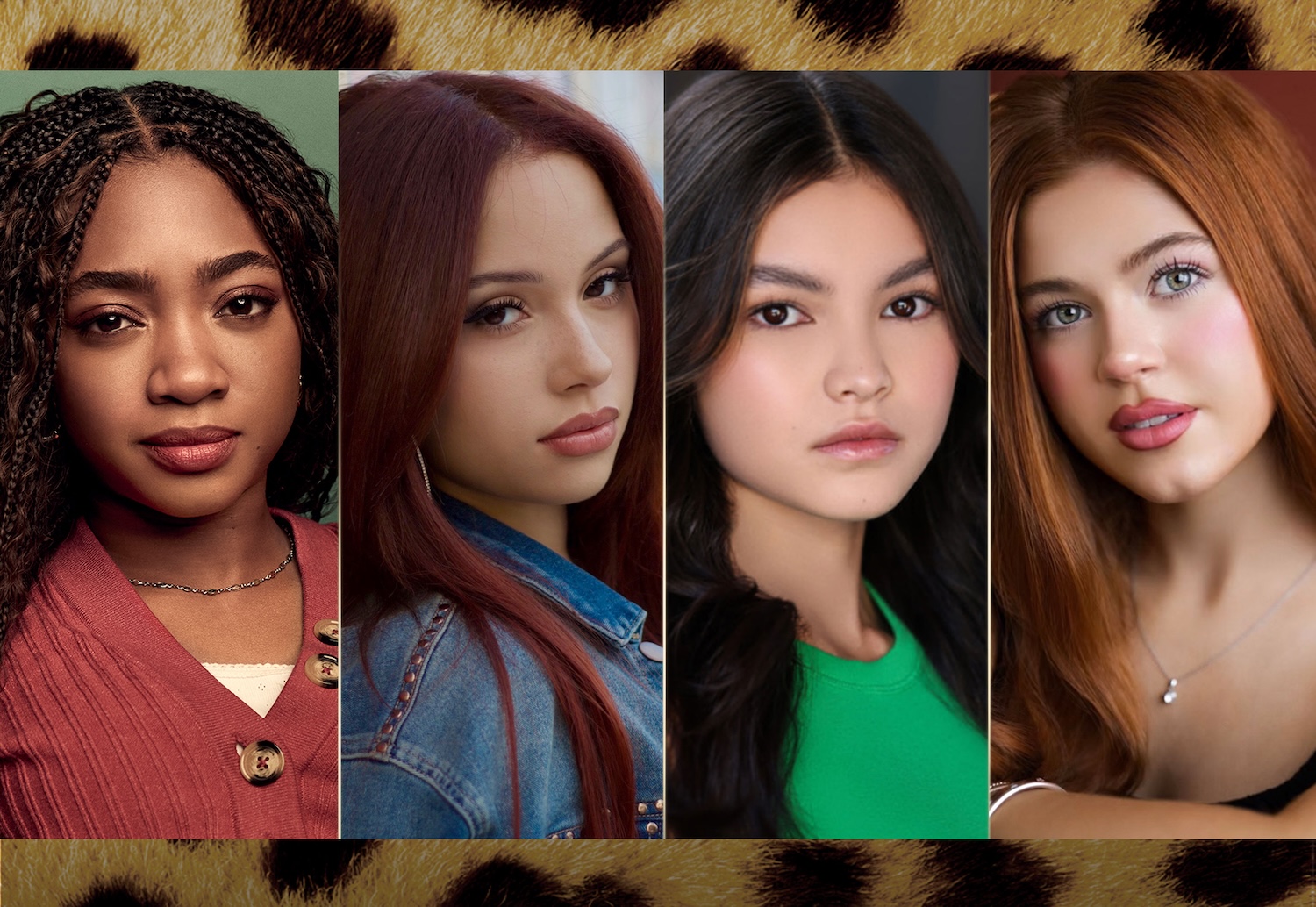 Leah Jeffries and the cast of The Cheetah Girls: Next Gen
