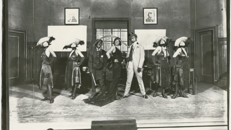 Cast of Shuffle Along White Studio_NYPL for the Performing Arts
