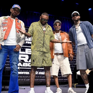 Fabolous, Maino, Jim Jones and Dave East. Image: Antoine DeBrill