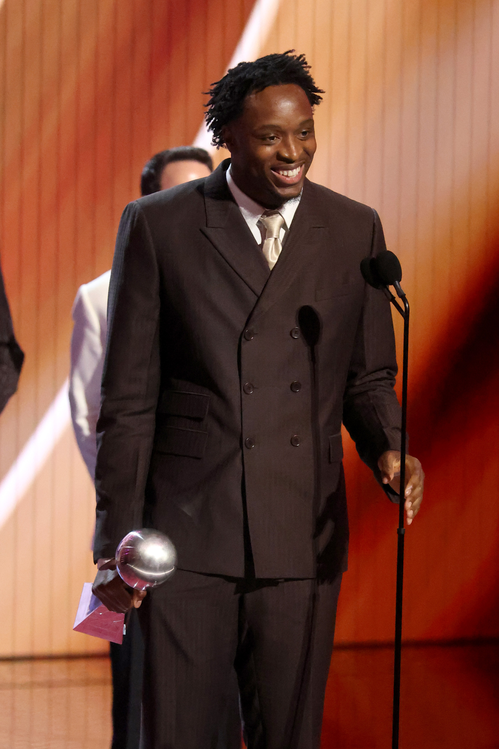 OG Anunoby accepts the Best Play award onstage during the 2026 ESPY Awards at David H. Koch Theater at Lincoln Center on July 15, 2026 in New York City. (Photo by Mike Coppola/Getty Images)