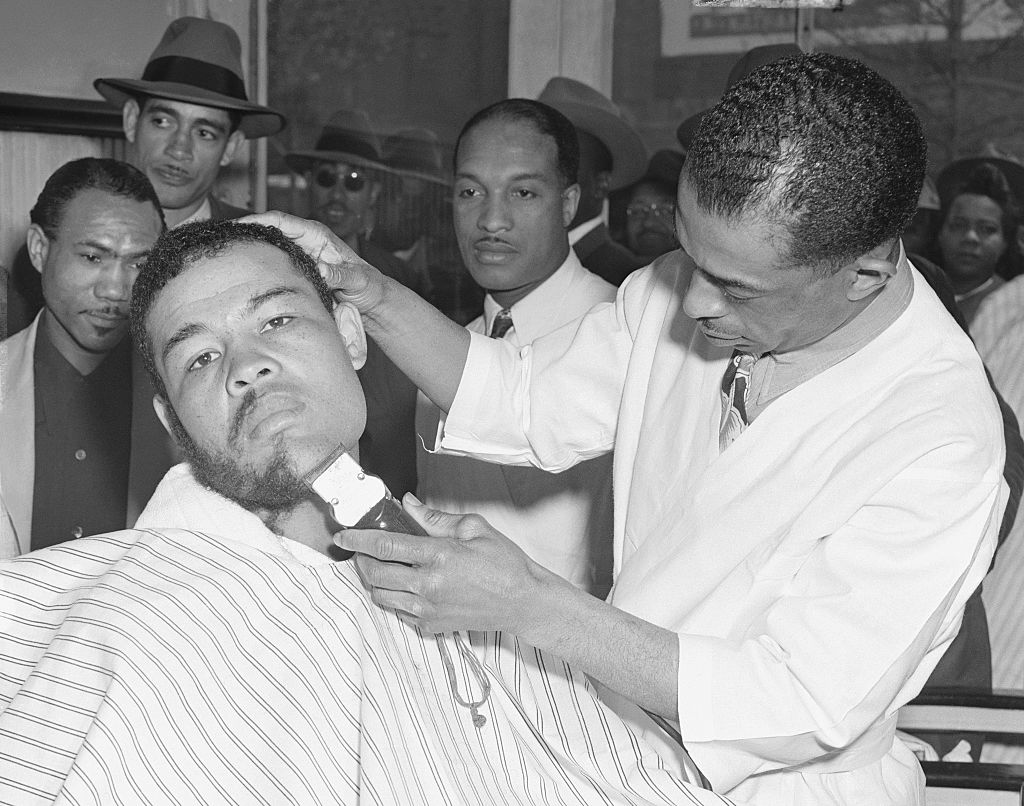 Joe Louis "Trims Down" For Title Bout