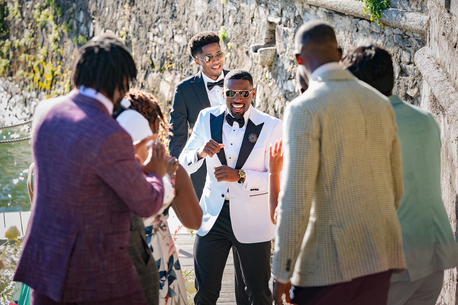 Da’Vinchi as Marcus Jr. and Everett Osborne as Wesley in Why Did I Get Married Again? 