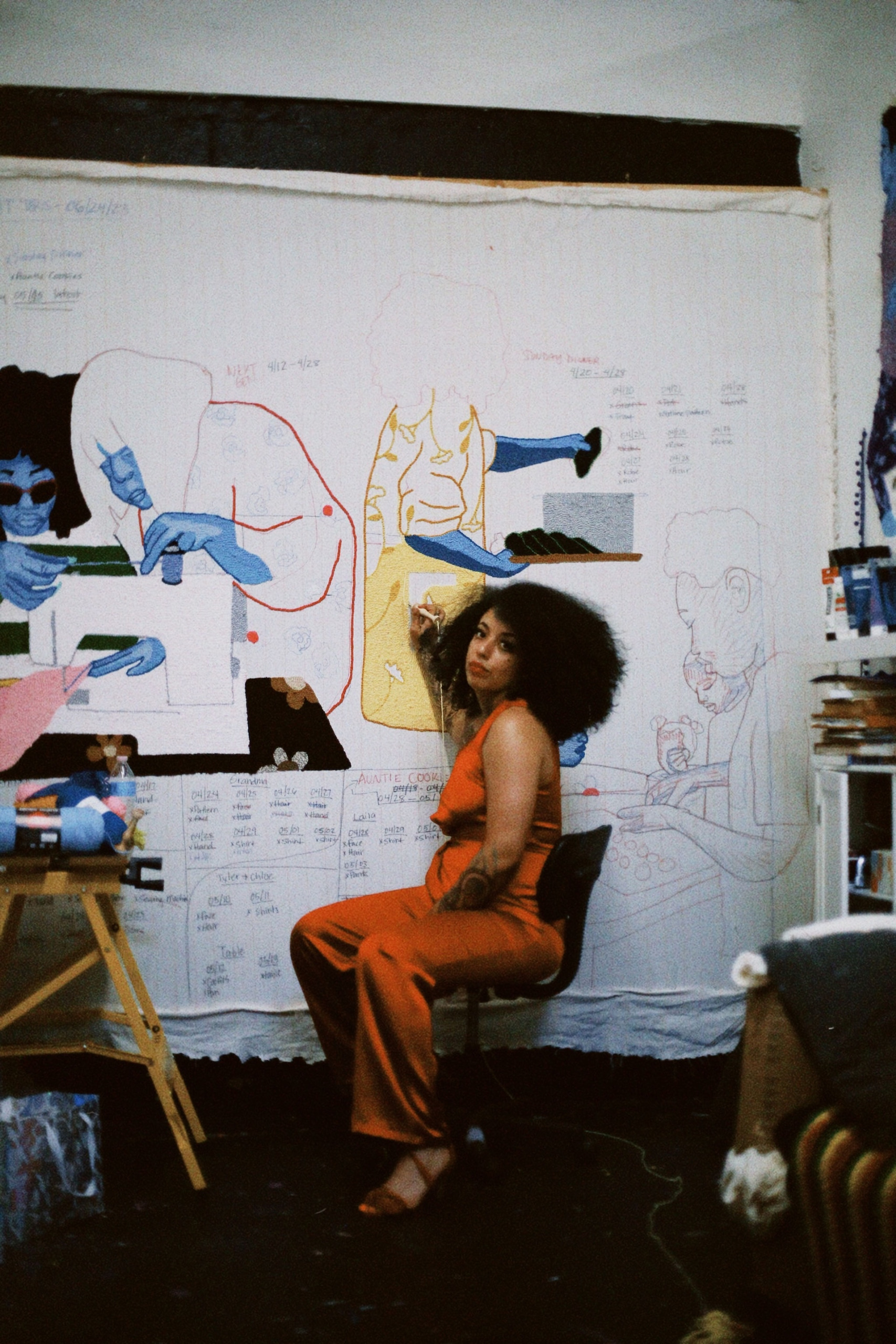 Honey Pierre in Studio | Credit: Brandon November 