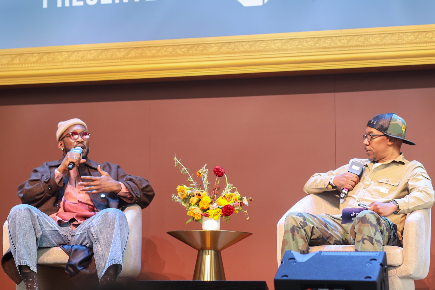 Mahershala Ali (left) at CultureCon |