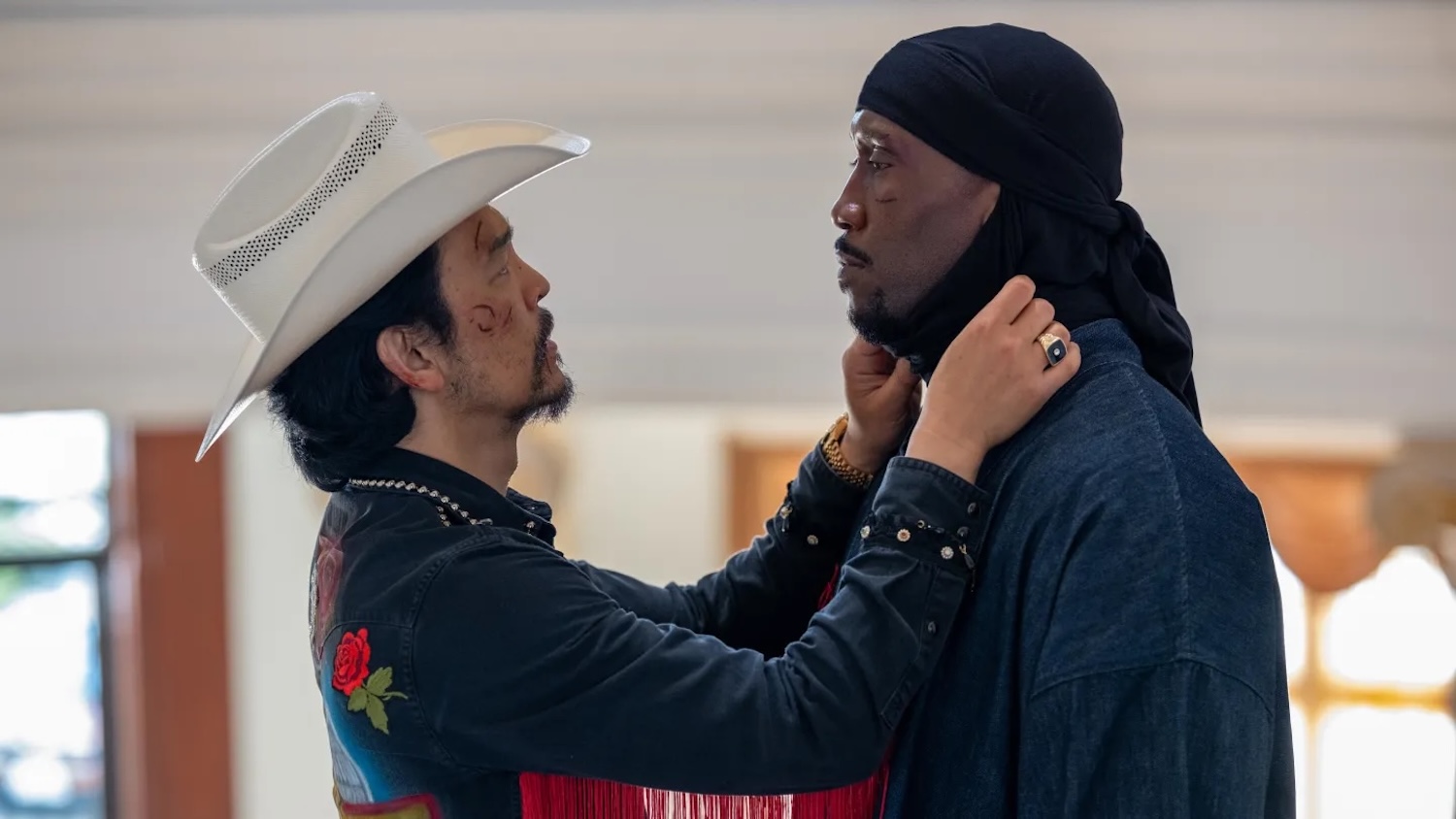 John Cho and Mahershala Ali in 'Your Mother Your Mother Your Mother.' Jaclyn Martinez